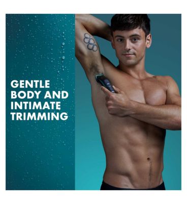 Gillette Body and Intimate Men’s Intimate Trimmer i5, Lifetime Sharp Blades