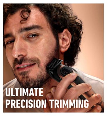 King C Gillette Beard Trimmer PRO with 2 Combs and Brush