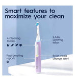 Oral-B iO4 Lavender Electric Toothbrush Radiant Whitening Gift Set