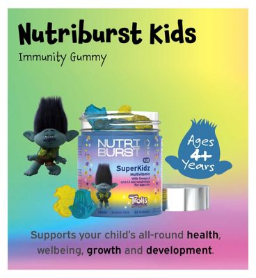 Nutriburst Trolls Superkidz Multivitamin