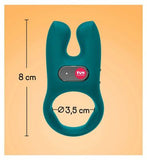 Fun Factory NOS Lovering Deep Sea Blue Vibrating Cock Ring