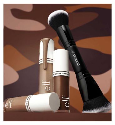 e.l.f. Liquid Bronzer & Contour Duo Brush
