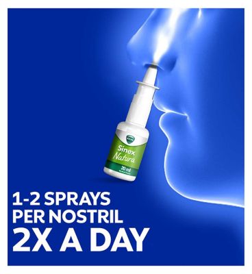 Vicks Sinex Natura Decongestant Nasal Spray 20ml