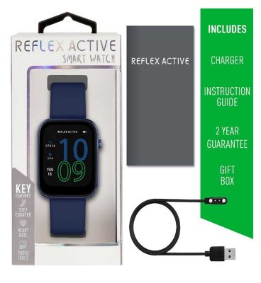 Reflex Active Series 12 Navy Strap Smart Watch