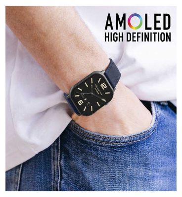 Reflex Active Series 29 Amoled Blue Smart Calling Watch