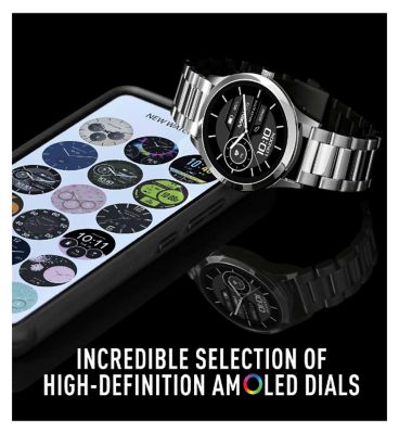 Reflex Active Series 31 Stainless Steel Bracelet Amoled Smart Calling Watch