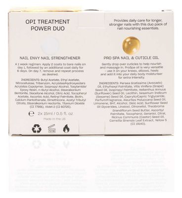 OPI Treatment Power Duo Gift Set