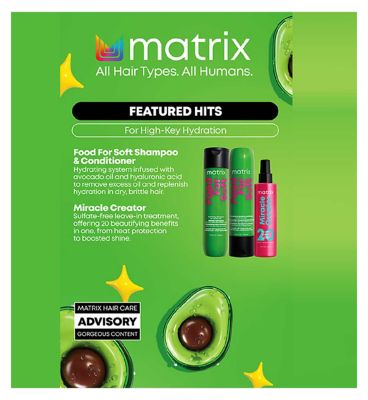 Matrix Food For Soft Hydrating Set