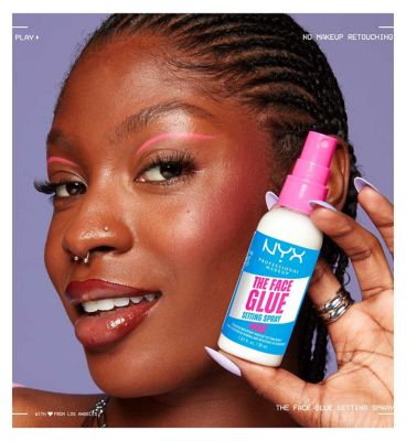 NYX Professional Makeup The Face Glue Setting Spray, 60ml