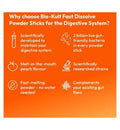 Bio-Kult Fast Dissolve Powder Sticks, Peach Flavour - 30 Sticks