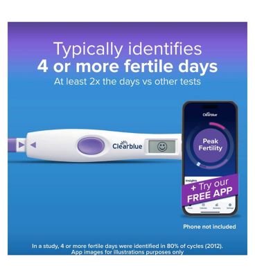 Clearblue Advanced Digital Ovulation Tests, 30 tests