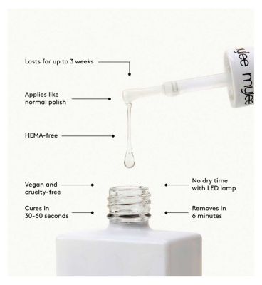 Mylee Gel Polish Snow No Wipe Top Coat 15ml