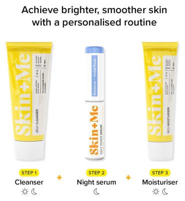 Skin + Me Breakouts + Visible Pores Serum, for Dry to Normal Skin, with Azelaic Acid and Collagen Amino Acid 12ml