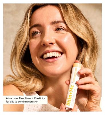 Skin + Me Fine Lines + Elasticity Serum, for Oily to Combination Skin, with Retinoid-3 and Phyto-Resin Extract 12ml