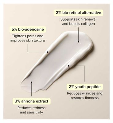 Skin + Me Fine Lines + Elasticity Serum, for Sensitive Skin, with Retinol-Alternative and Annona Extract 12ml