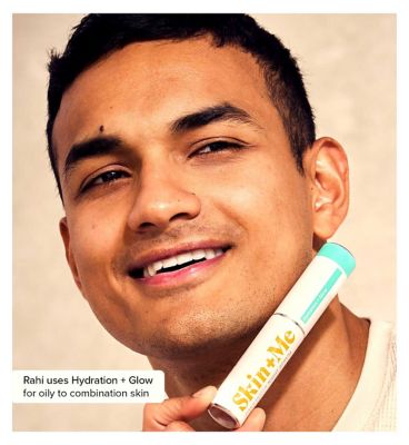 Skin + Me Hydration + Glow Serum, for Oily to Combination Skin, with Hyaluronic-7 and Phyto-Resin Extract 12ml