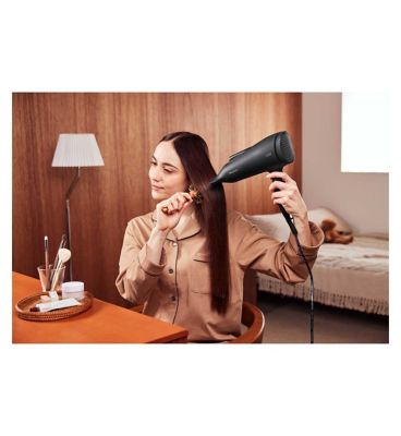 Panasonic Heat Protection Ionic Hairdryer for Frizz-Free, Shiny Hair, EH-NE85 with Fast Air Boost Technology