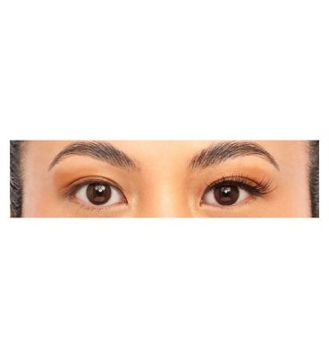 Eylure Brown Black Cluster Naturals No5 and Lash Adhesive 1ml