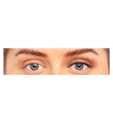 Eylure Volume & Curl Cluster Wispy No9 False Lashes and Lash Adhesive 1ml