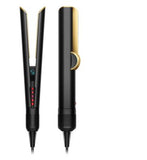 Dyson Airstrait straightener in Onyx and Gold