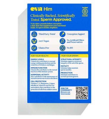 OVA OVAHim Advanced Sperm Support 56 Capsules