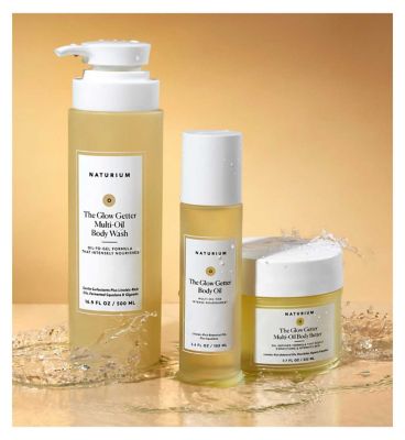 NATURIUM The Glow Getter Multi Oil Hydrating Body Wash 500ml