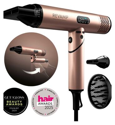 REVAMP Dynamic Radiance X Shine Digital Intelligent Ionic Hair Dryer