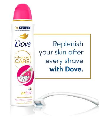 Dove Advanced Care Dragon Fruit & Coconut Antiperspirant Deodorant Spray 200ml