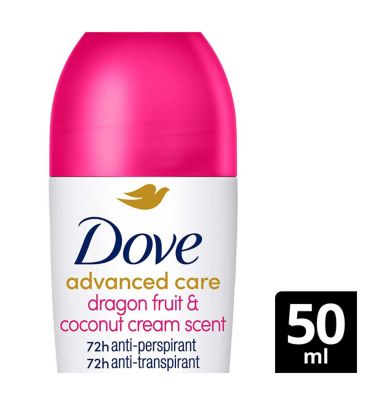Dove Advanced Antiperspirant Dragon Fruit and Coconut Cream Roll On 50ml
