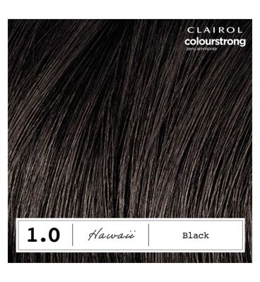 Clairol Colour Strong Permanent Hair Dye 1.0 black 199ml