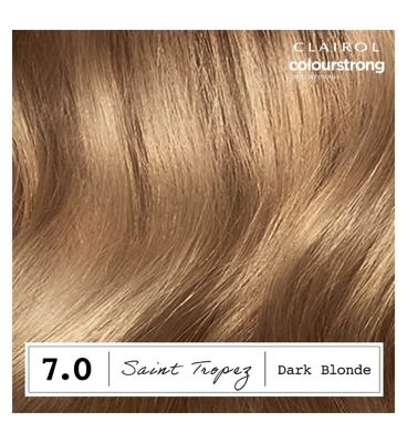 Clairol Colour Strong Permanent Hair Dye 7.0 Dark Blonde 199ml