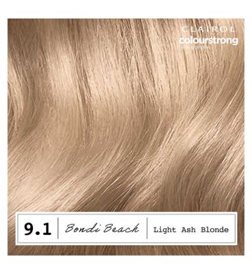 Clairol Colour Strong Permanent Hair Dye 9.1 Light Ash Blonde 199ml