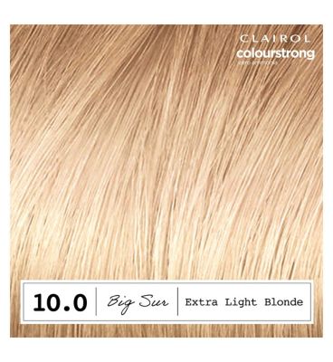 Clairol Colour Strong Permanent Hair Dye 10.0 Extra Light Blonde 199ml