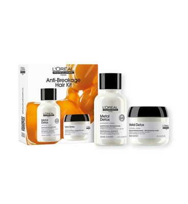 L'Oréal Professionnel Metal Detox Shampoo & Mask Discovery Kit Anti breakage & Colour Fade Protection