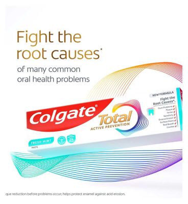 Colgate Total Active Prevention Fresh Mint Toothpaste 125ml