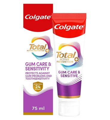 Colgate Total Active Prevention + Gum Care & Sensitivity Toothpaste 75ml