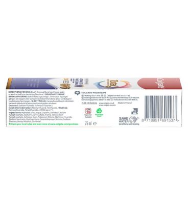 Colgate Total Active Prevention + Advanced Teeth Whitening Toothpaste 75ml