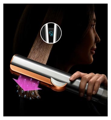 Dyson Airstrait Hair Straightener Strawberry Bronze and Blush Pink