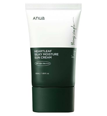 Anua Heartleaf Silky Moisture Sun Cream SPF 50 PA++++