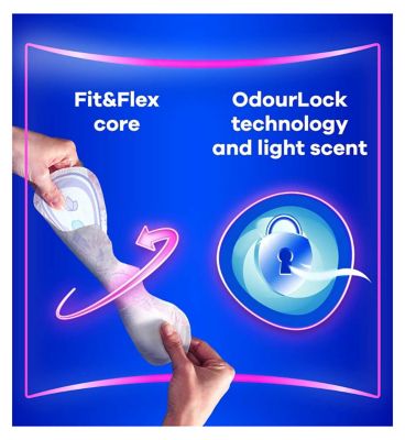 Always Platinum Long (Size 2) Pads Wings 18 Sanitary Towels