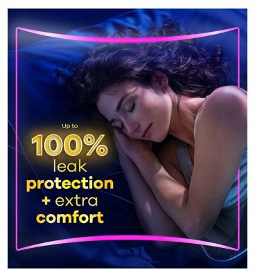 Always Platinum Secure Night (Size 4) Pads Wings 12 Sanitary Towels