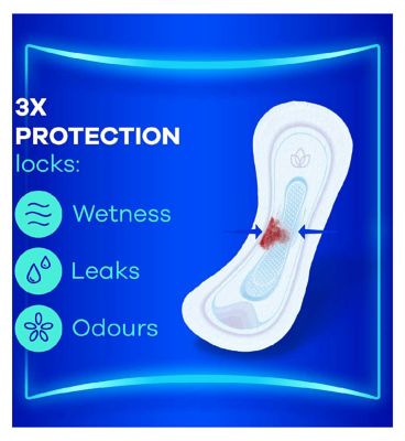 Always Ultra Day Sanitary Towels Normal (Size 1) 13 Pads, Super Absorbent And Ultra Thin, For Menstrual Periods