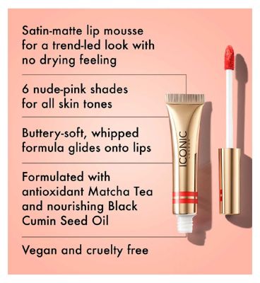 ICONIC London Cloud Kiss Matte Lip Mousse