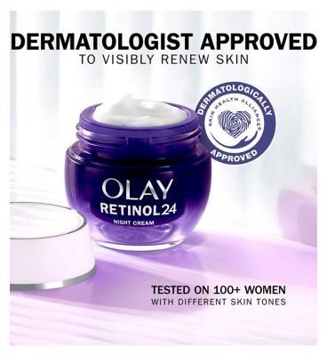 Olay Super Serum 30ml & Olay Retinol 24 Night Cream 50ml Bundle