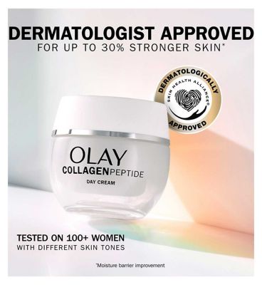 Olay Super Serum 30ml & Olay Collagen Peptide SPF30 Day Cream 50ml Bundle