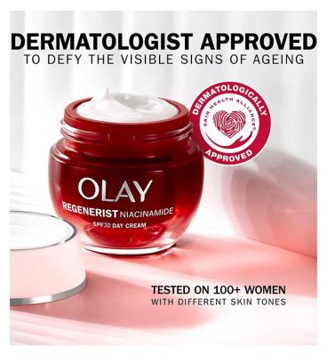 Olay Regenerist Niacinamide SPF30 Day Cream 50ml & Olay Retinol 24 Night Cream 50ml Bundle