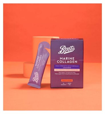 Boots Marine Collagen Liquid Drink 14 Sachets