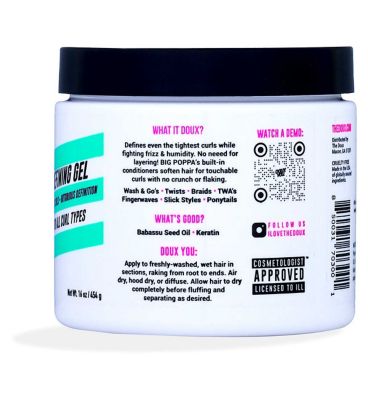 The Doux Big Poppa Defining Gel 473ml