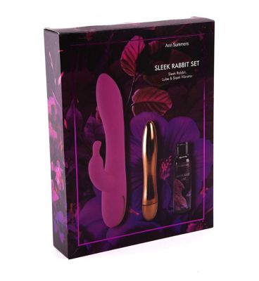 Ann Summers Sleek Rabbit Set Purple