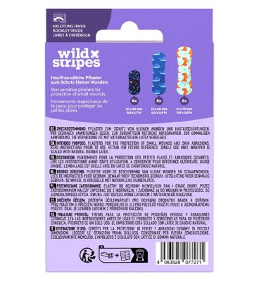 Wild Stripes Kids Space Plasters 20s